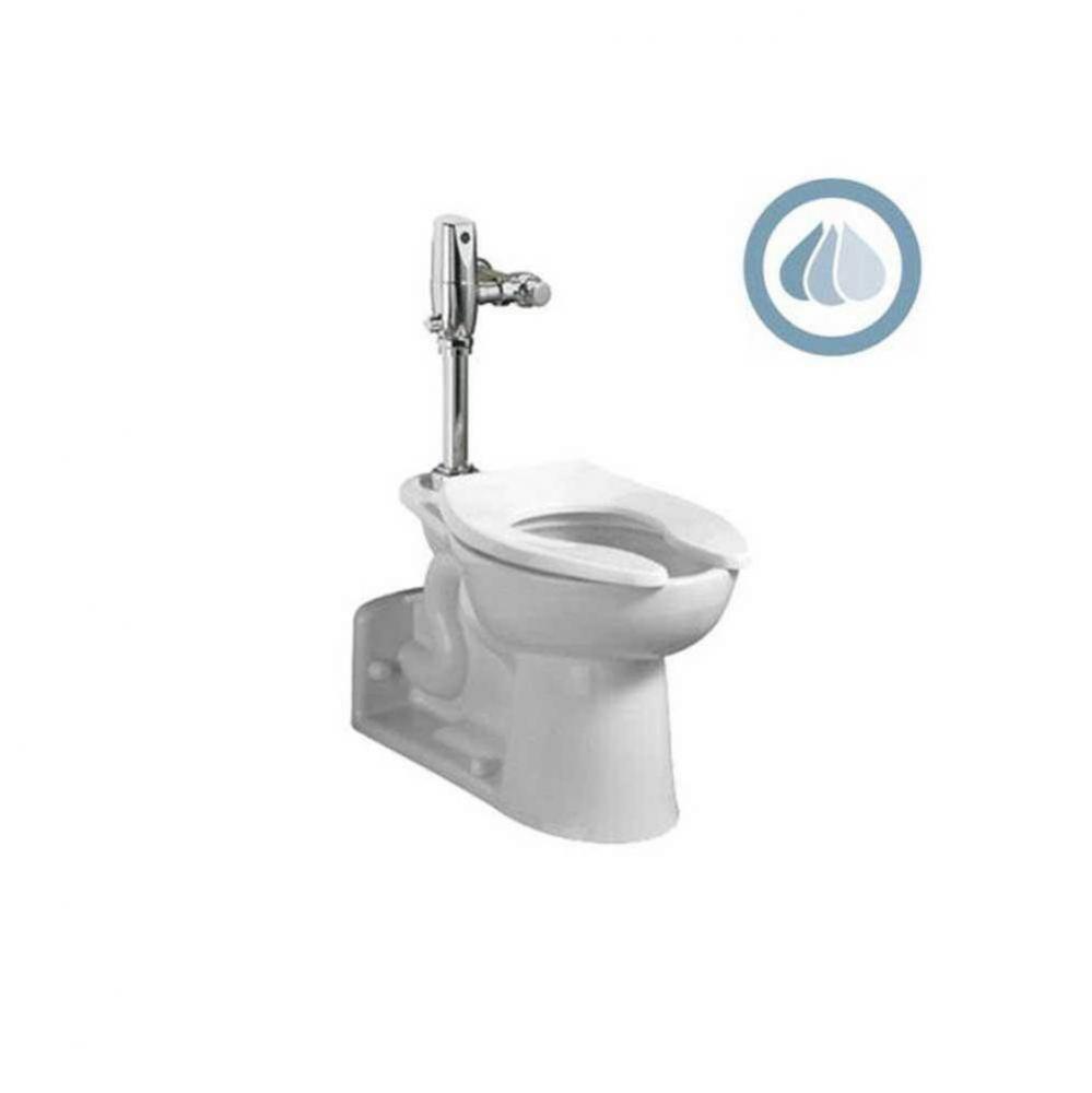 Priolo™ 1.1 - 1.6 gpf (4.2 - 6.0 Lpf) Chair Height Top Spud Back Outlet Elongated EverClean®