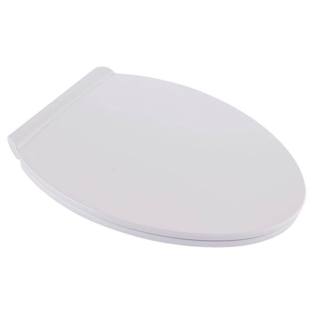 Contemporary Slow-Close And Easy Lift-Off Elongated Toilet Seat for VorMax® CleanCurve®