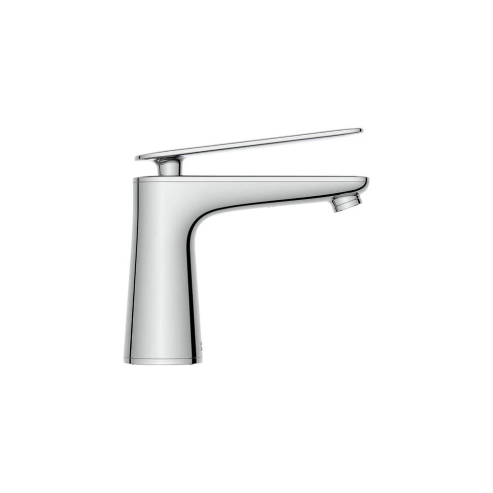 Aspirations Single-Handle Bathroom Faucet 1.2 gpm/4.5 L/min With Lever Handle Less Drain Chrome