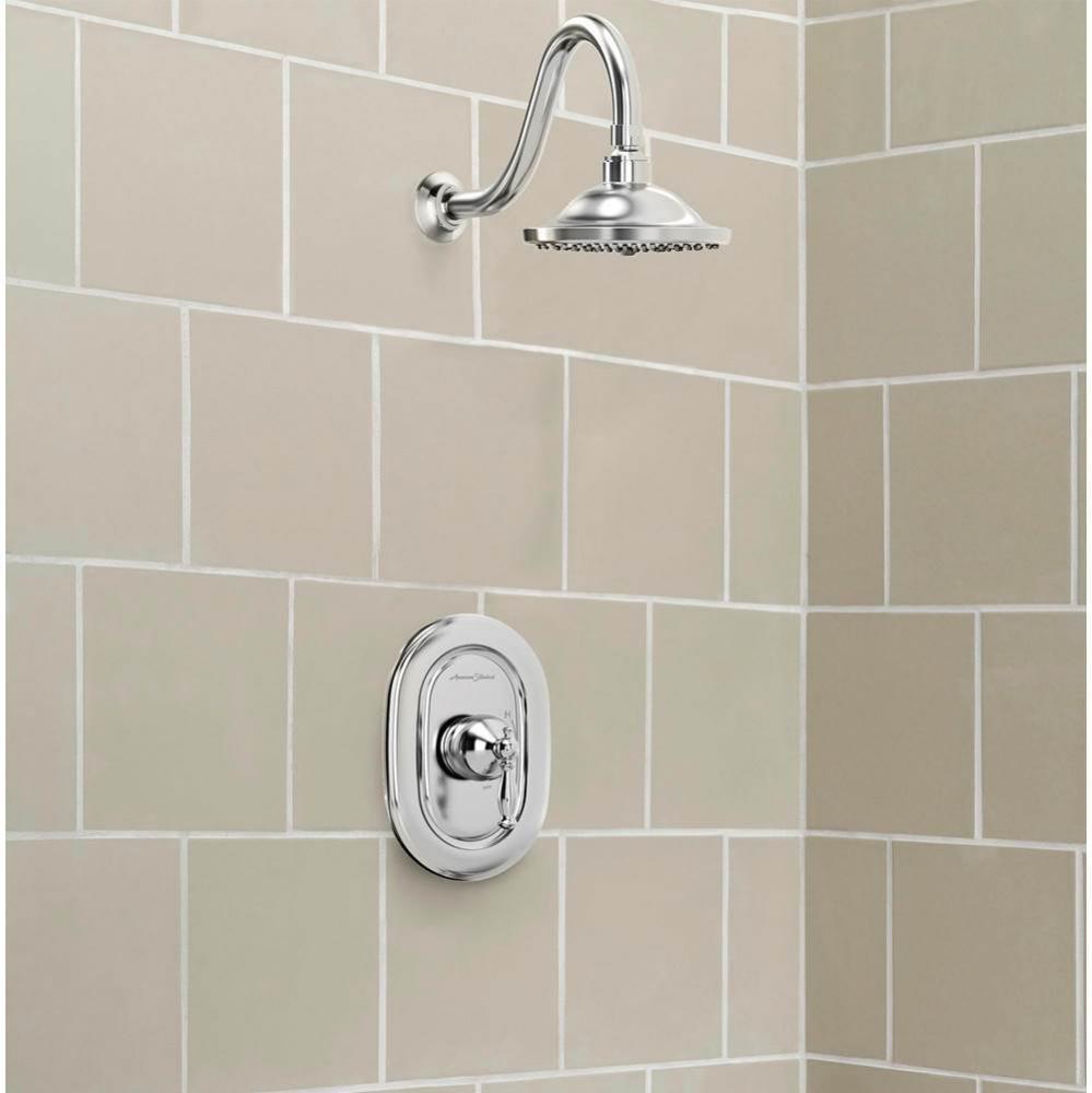 Quentin® 2.5 gpm/9.5 L/min Shower Trim Kit With Rain Showerhead, Double Ceramic Pressure Bala