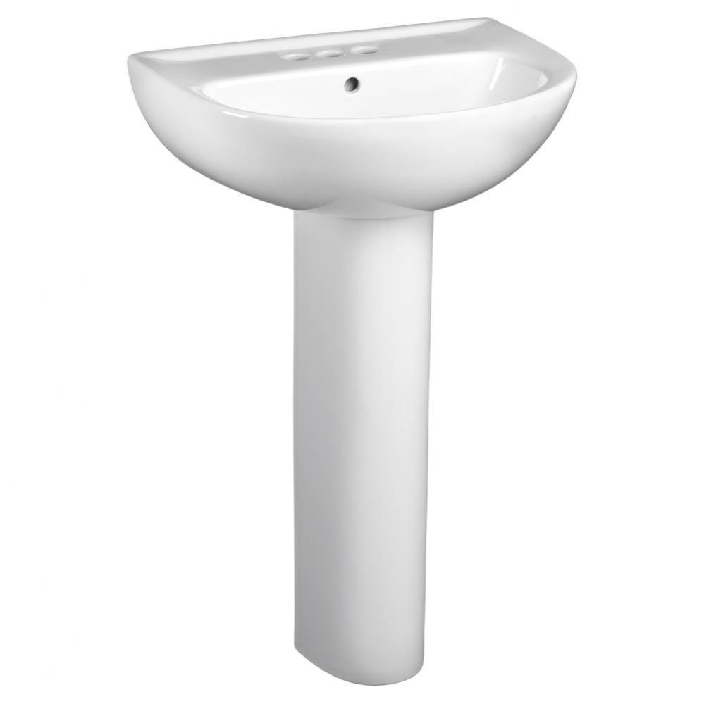 22-Inch Evolution® 4-Inch Centerset Pedestal Sink Top and Leg Combination
