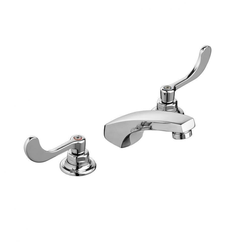 Monterrey® 8-Inch Widespread Cast Faucet With Wrist Blade Handles 0.5 gpm/1.9 Lpm With Flexib