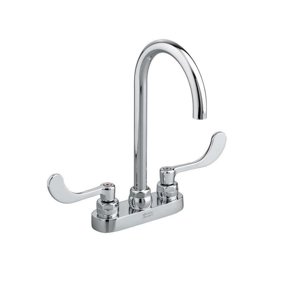 Monterrey® 4-Inch Centerset Gooseneck Faucet With 6-inch Wrist Blade Handles 1.5 gpm/5.7 Lpm