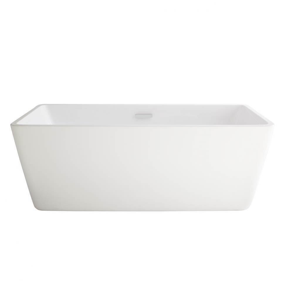 Sedona® Loft® 63 x 30-Inch Rectangle Freestanding Bathtub Center Drain With Integrated O