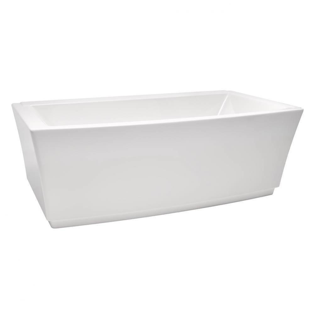 Townsend® 68 x 36-Inch Freestanding Bathtub Center Drain With Integrated Overflow