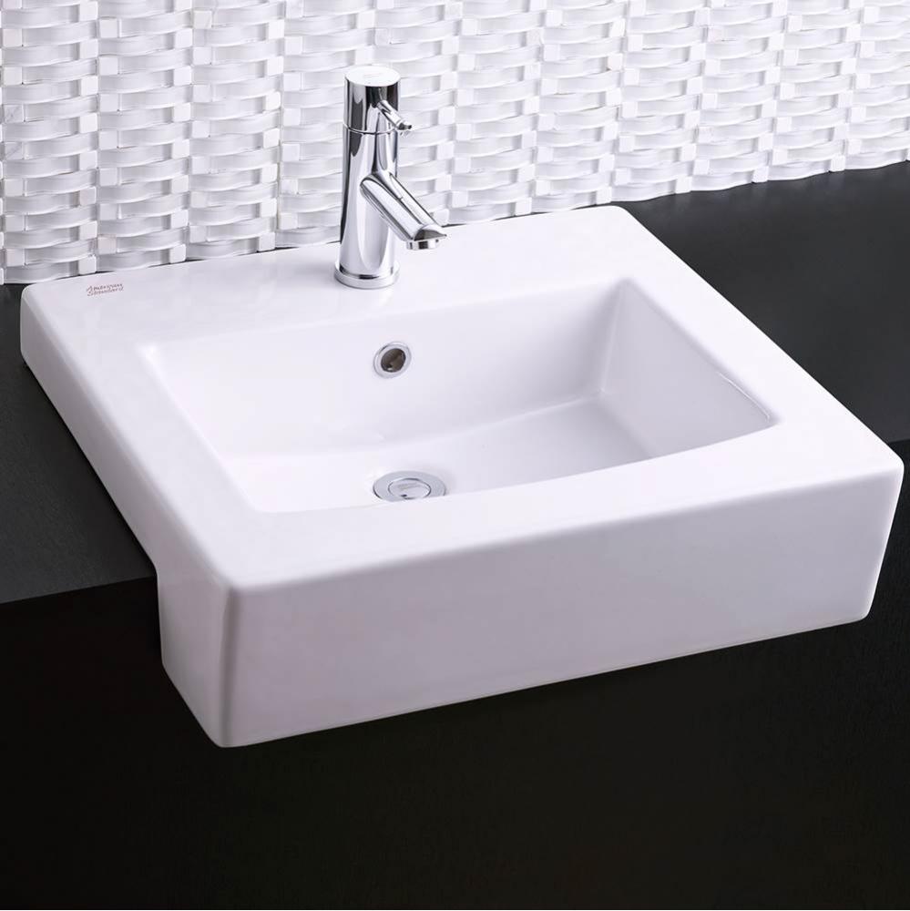 Boxe® Semi-Countertop Sink With 8-Inch Widespread