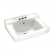 American Standard Canada 0321026.020 - Declyn™ Wall-Hung Sink With 4-Inch Centerset, Wall Hanger Included