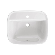 American Standard Canada 1721001.020 - Aspirations Drop-In Sink Center Hole Only White