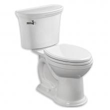 American Standard Canada 205AA104.020 - Heritage VorMax Two-Piece 1.28 gpf/4.8 Lpf Chair Height Elongated Toilet less Seat