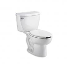 American Standard Canada 2462100.020 - Cadet® Two-Piece Pressure Assist 1.1 gpf/4.2 Lpf Elongated EverClean® Toilet