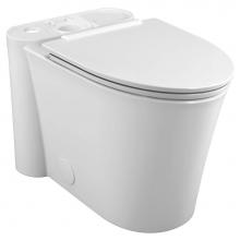 American Standard Canada 3712A100.020 - Studio S Concealed Trapway Chair Height Elongated Toilet Bowl with Seat