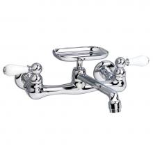 American Standard Canada 7295252.002 - Heritage® 2-Handle Wall Mount Kitchen Faucet 2.2 gpm/8.3 L/min With Soap Dish