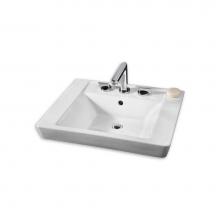 American Standard Canada 0641008.020 - Boulevard® 8-Inch Widespread Pedestal Sink Top