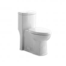 American Standard Canada 2891200.020 - Boulevard® One-Piece Dual Flush 1.6 gpf/6.0 Lpf and 1.1 gpf/4.2 Lpf Chair Height Elongated To