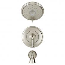 American Standard Canada TU052502.295 - Delancey® 2.5 gpm/9.4 L/min Tub and Shower Trim Kit With 4-Function Showerhead and Lever Hand