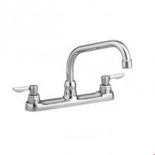 American Standard Canada 6408140.002 - Monterrey® Top Mount Kitchen Faucet With Tubular Spout and Lever Handles 1.5 gpm/5.7 Lpf Less