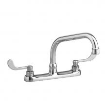 American Standard Canada 6408170.002 - Monterrey® Top Mount Kitchen Faucet With Tubular Spout and Wrist Blade Handles 1.5 gpm/5.7 Lp