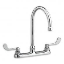 American Standard Canada 6409170.002 - Monterrey® Top Mount Kitchen Faucet With Gooseneck Spout and Wrist Blade Handles 1.5 gpm/5.7
