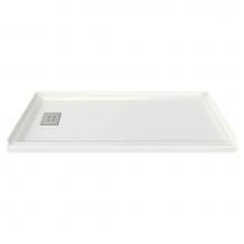 American Standard Canada A8001L-LHO.020 - Studio® 60 x 30-Inch Single Threshold Shower Base With Left-Hand Outlet