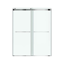 American Standard Canada AM00854400.213 - Aspirations 60 x 72-Inch Frameless Sliding Shower Door Silver Shine