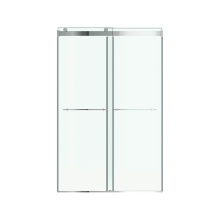 American Standard Canada AM00855400.213 - Aspirations 48 x 72-Inch Frameless Sliding Shower Door Silver Shine