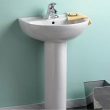 American Standard Canada 0468800.020 - 24-Inch Evolution® 8-Inch Widespread Pedestal Sink Top and Leg Combination