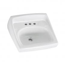 American Standard Canada 0356015.020 - Lucerne™ Wall-Hung Sink With 8-Inch Widespread