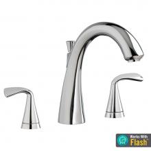 American Standard Canada T186900.002 - Fluent® Bathtub Faucet With Lever Handles for Flash® Rough-In Valve