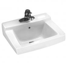 American Standard Canada 0321075.020 - Declyn™ Wall-Hung Sink With 4-Inch Centerset, for Concealed Arms