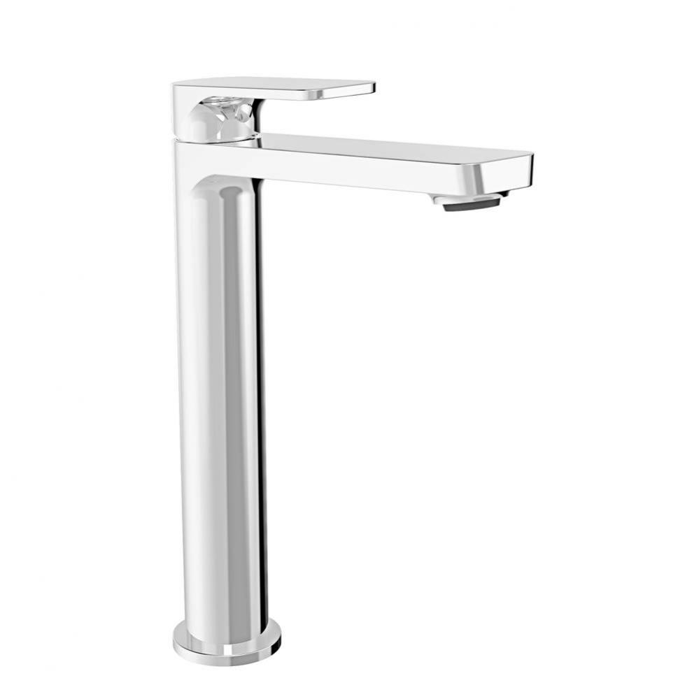 High Single Hole Lavatory Faucet, Drain Not Included
