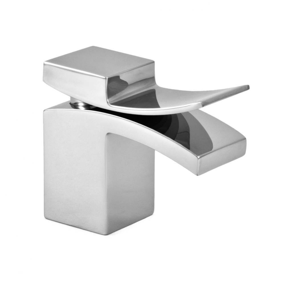Single hole lavatory faucet, drain not included
