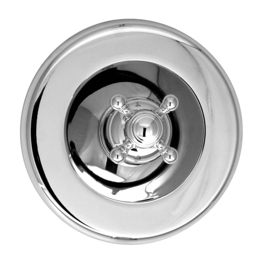 Complete pressure balanced shower control valve