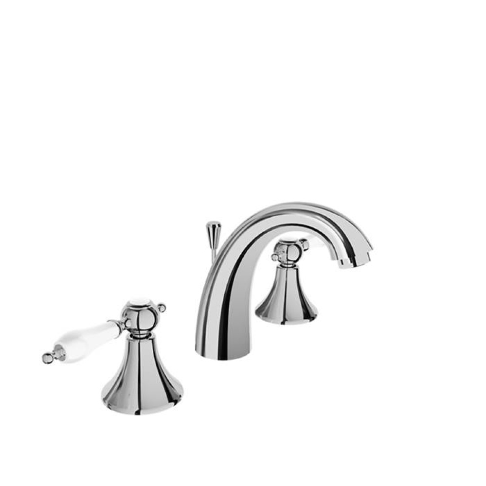 8'' c/c lavatory faucet, drain included