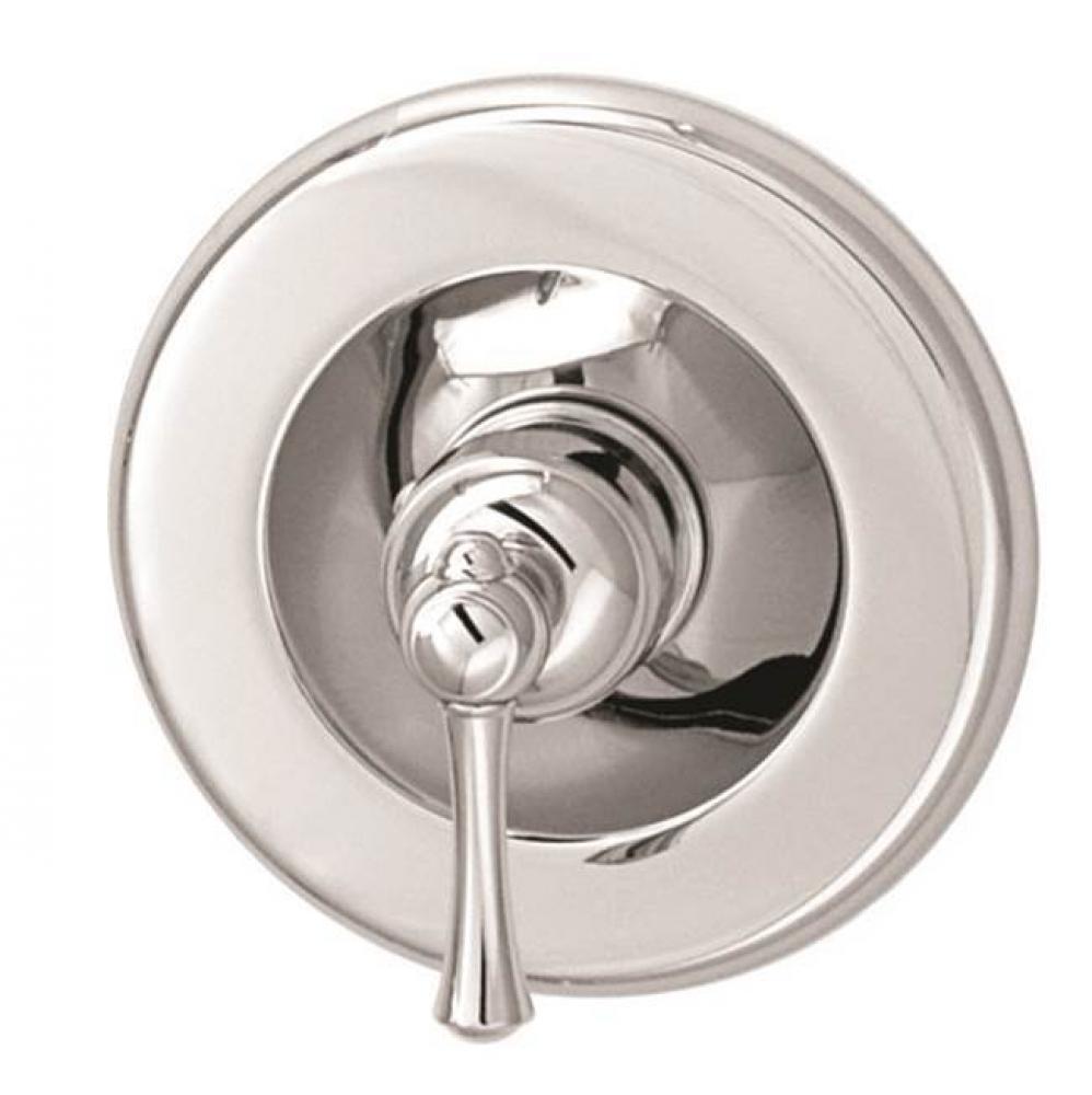 Trim only for pressure balanced shower control valve