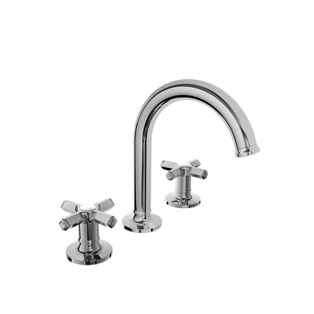 8'' c/c lavatory faucet, drain included