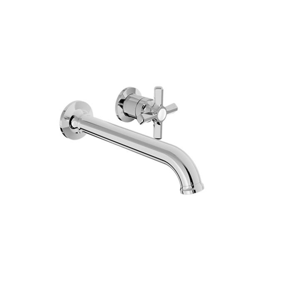 Trim only for single lever wall-mounted lavatory faucet, drain not included