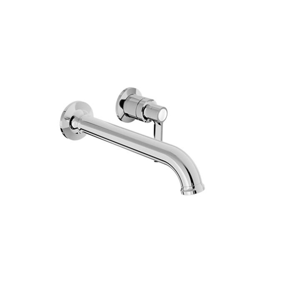 Trim only for single lever wall-mounted lavatory faucet, drain not included