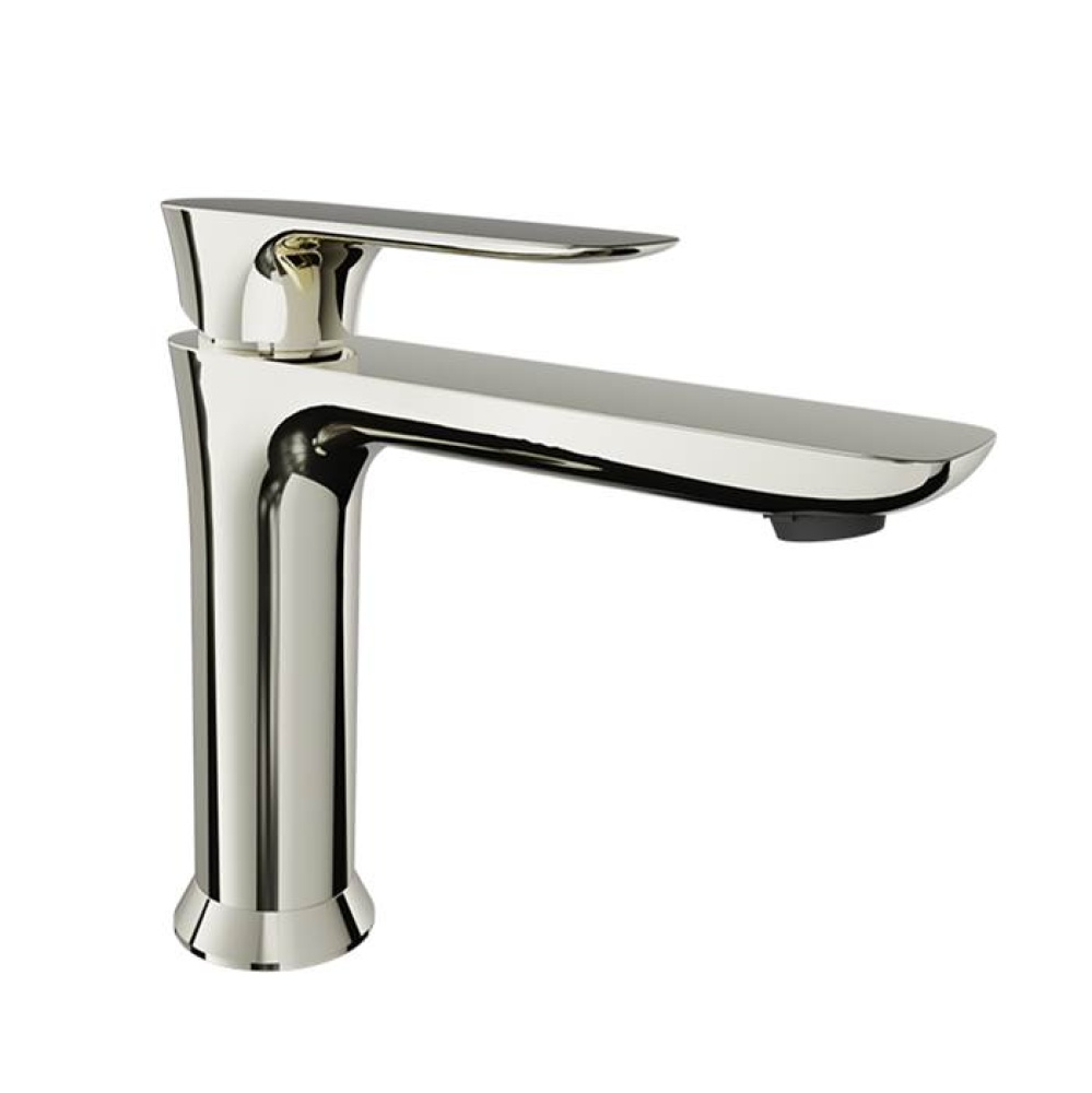 Single hole lavatory faucet, drain not included