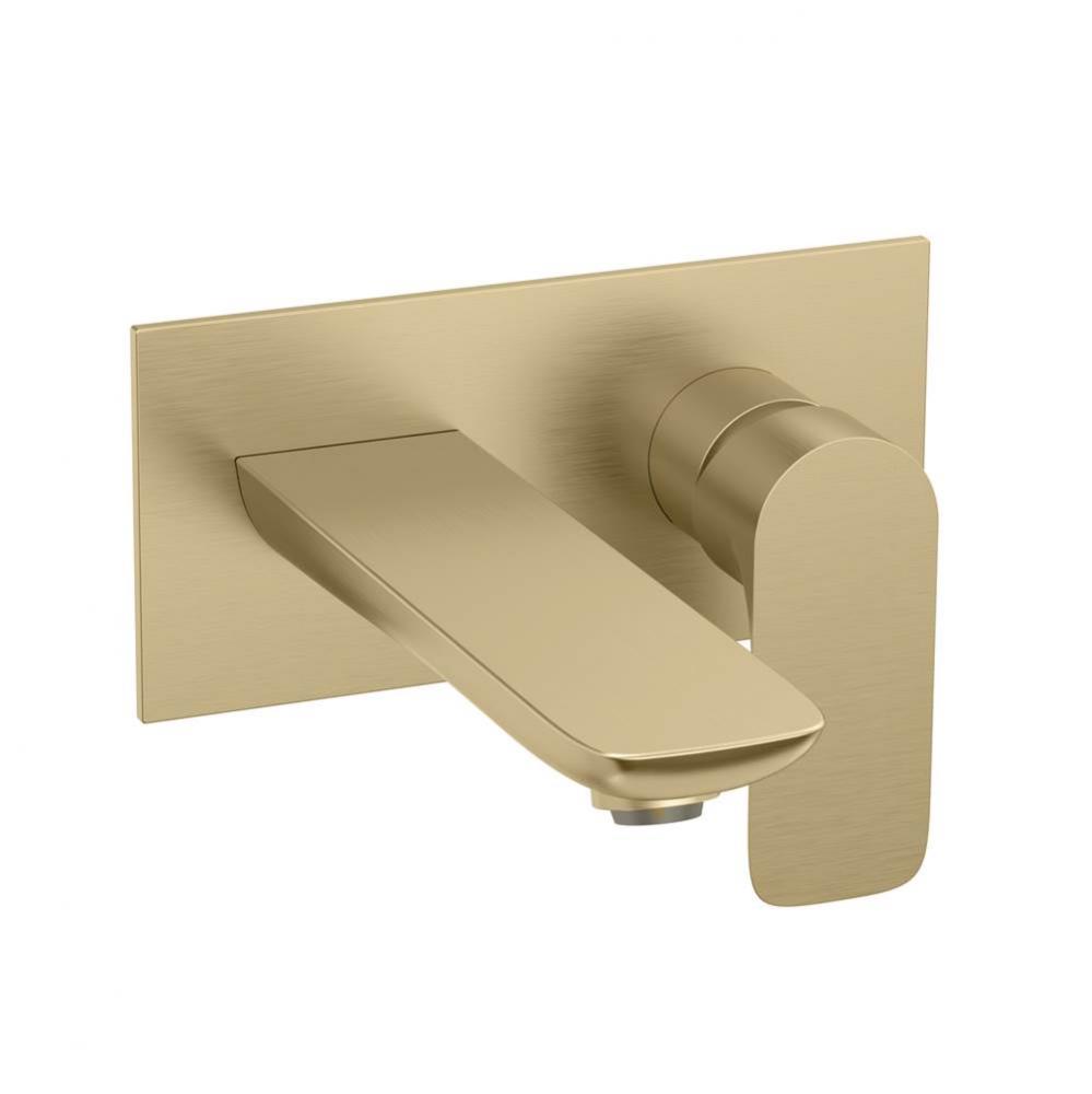 Trim only for single lever wall-mounted lavatory faucet, drain not included