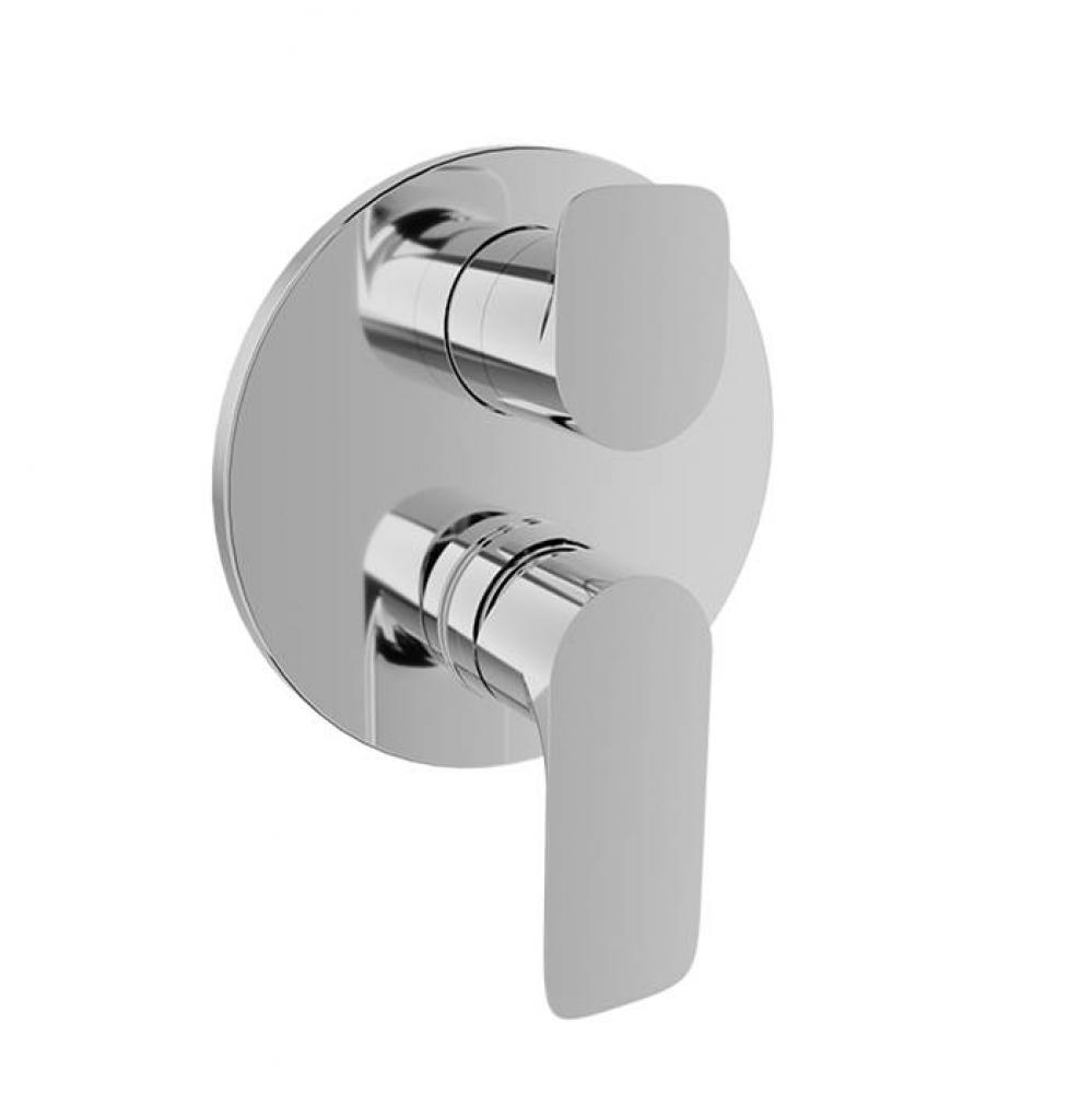 Complete Pressure Balanced Shower Control Valve With 2-Way Diverter (Shared Ports)