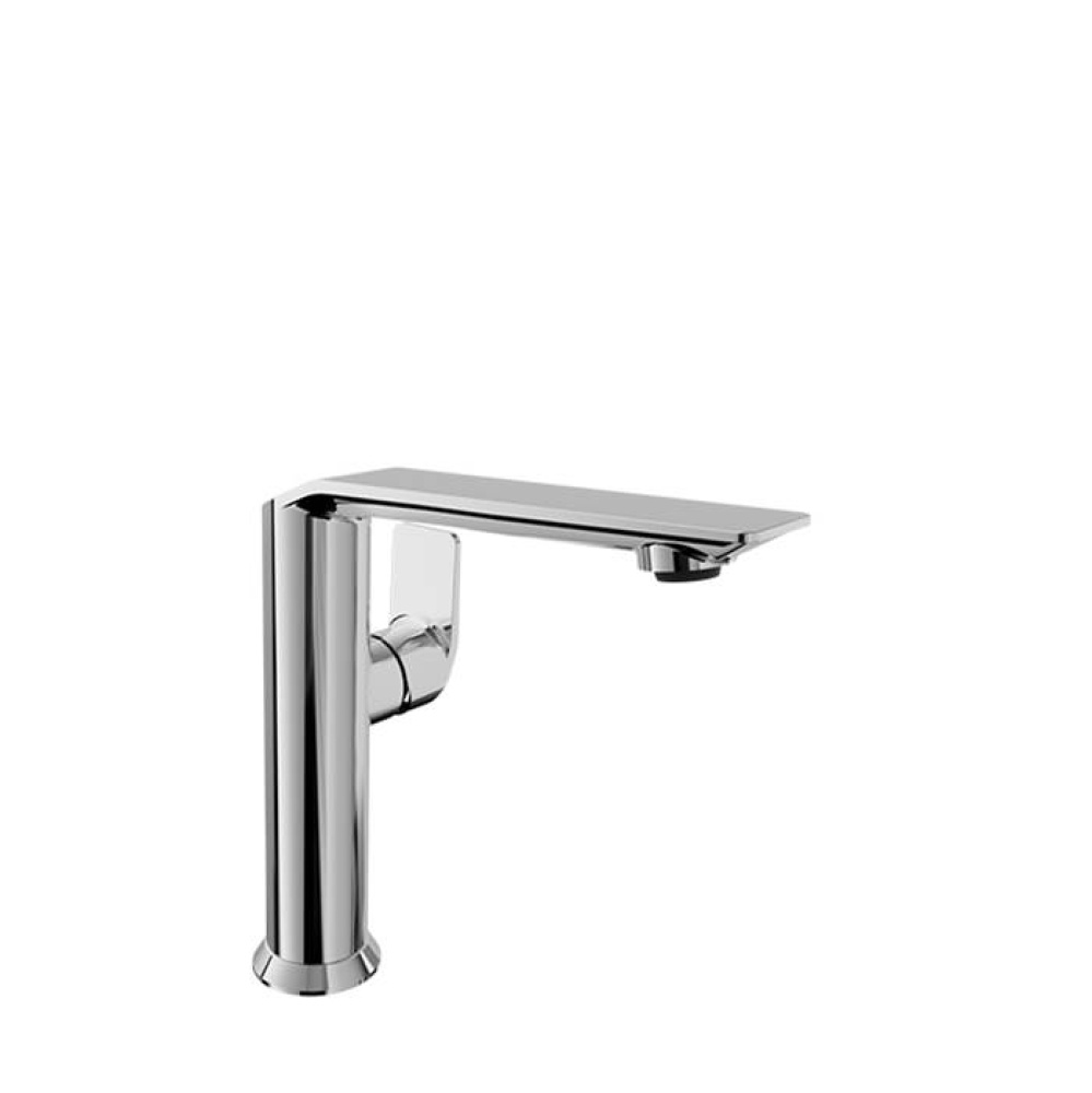 Medium single hole lavatory faucet, drain included