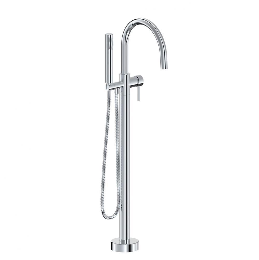 Trim Only For Floor-Mounted Tub Filler With Hand Shower