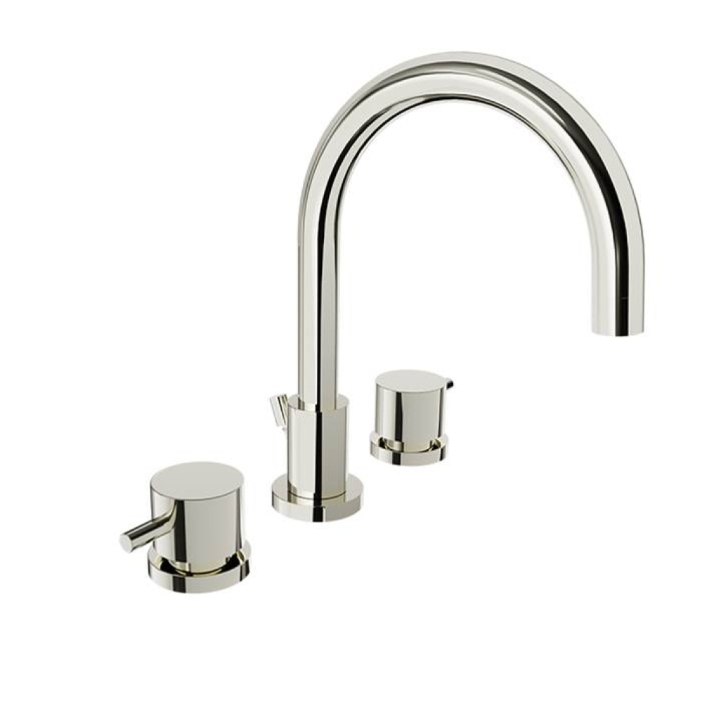 8'' c/c lavatory faucet, drain included
