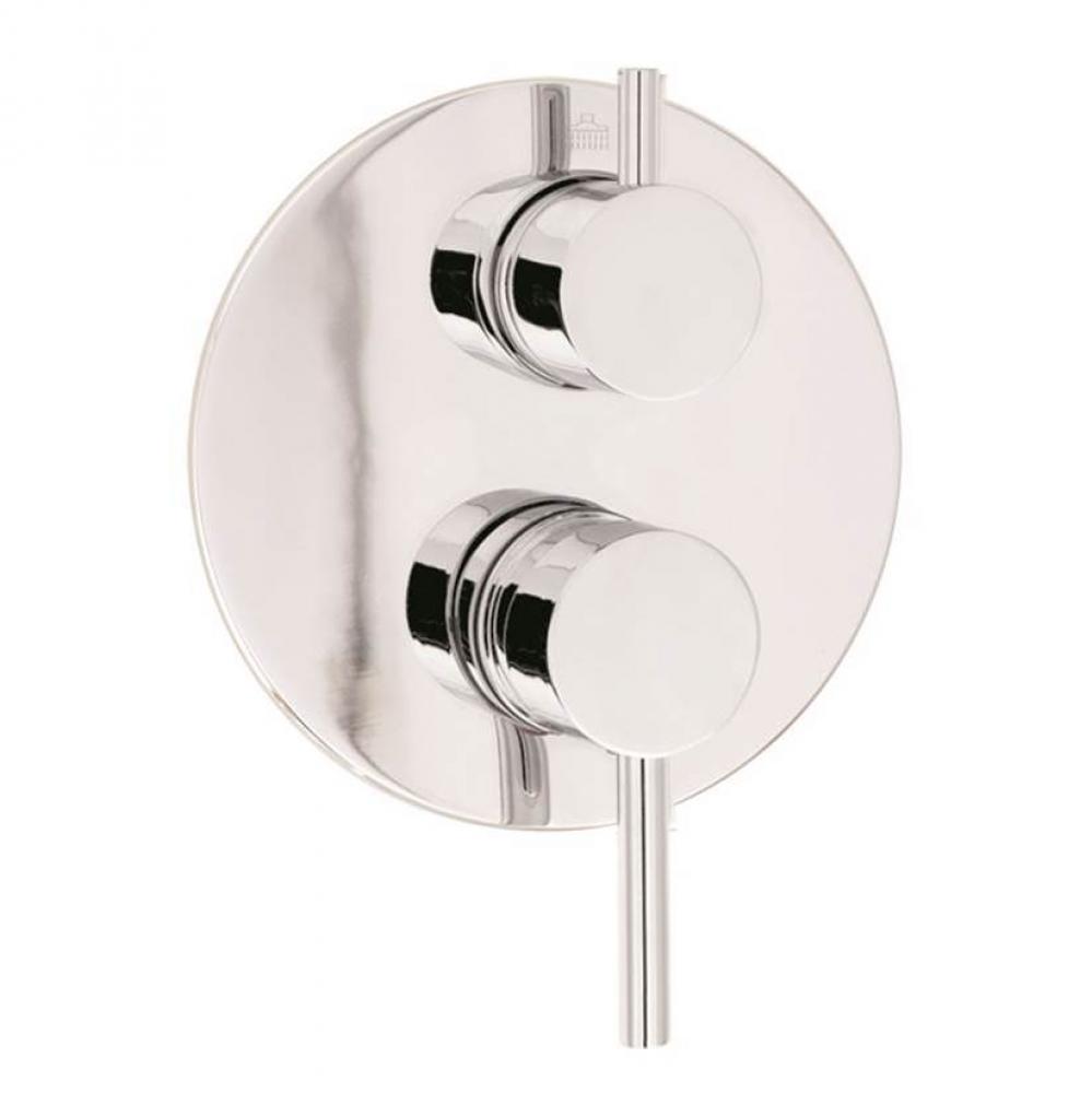 Trim Only For Pressure Balanced Shower Control Valve With 2-Way Diverter