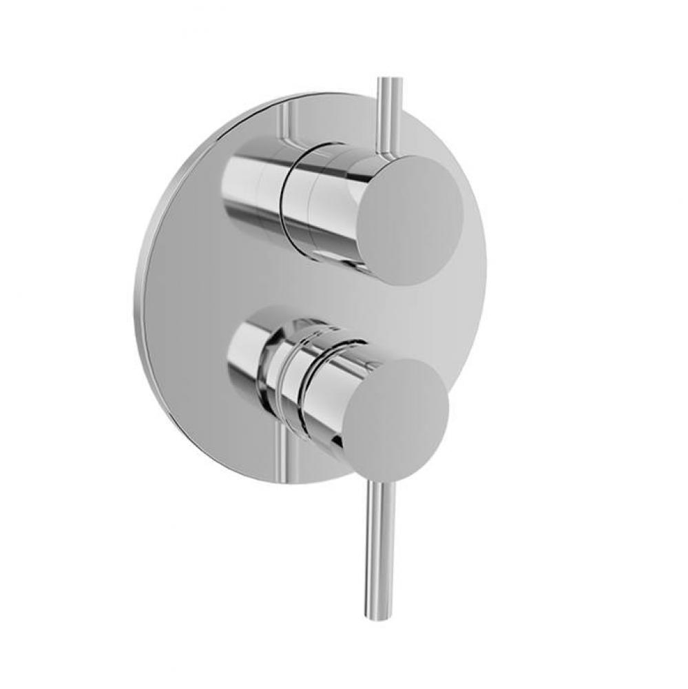 Complete Pressure Balanced Shower Control Valve With 2-Way Diverter (Shared Ports)