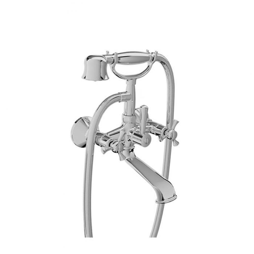 Exposed Tub-Shower Mixer With Hand Shower