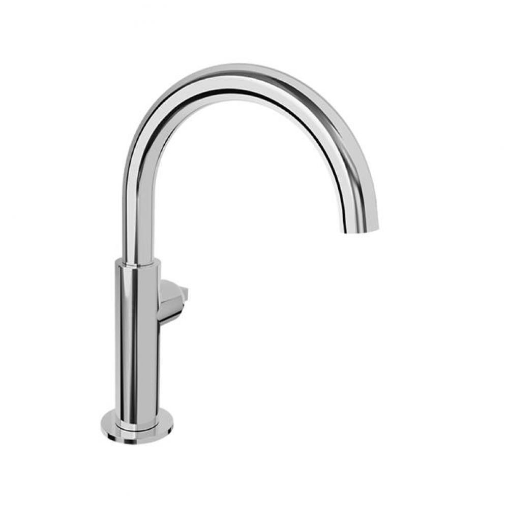 Single-Hole Lavatory Faucet, Drain Included (Without Handle)