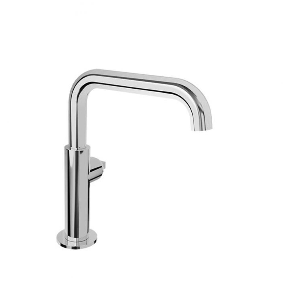 Single-Hole Lavatory Faucet, Drain Not Included (Without Handle)
