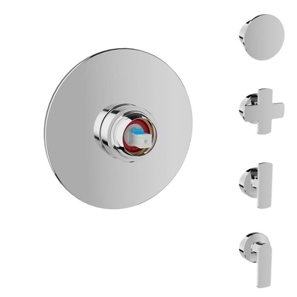 Trim only for pressure balanced shower control valve (without handle)