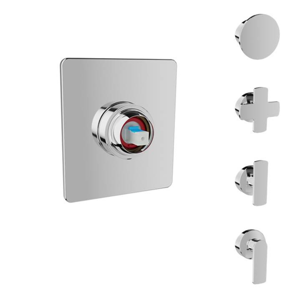 Trim only for pressure balanced shower control valve (without handle)